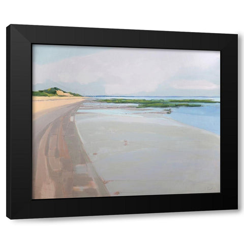 Winning the Tide Black Modern Wood Framed Art Print with Double Matting by Rufo, John