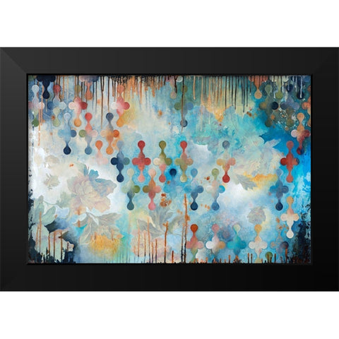 Utter Civility Black Modern Wood Framed Art Print by Robinson, Heather Noel