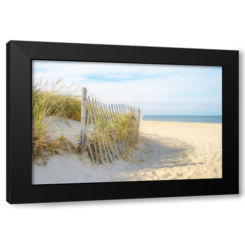 Sandy Neck Black Modern Wood Framed Art Print by Ryan, Brooke T.