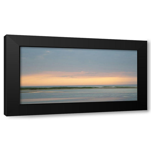 Pastel Sunrise Black Modern Wood Framed Art Print by Ryan, Brooke T.