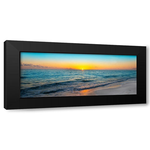 Golden Moment Black Modern Wood Framed Art Print with Double Matting by Reed, Jack
