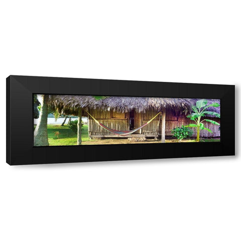 One Fine Backyard Black Modern Wood Framed Art Print with Double Matting by Reed, Jack