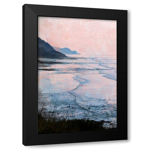 Silver and Shadow Black Modern Wood Framed Art Print with Double Matting by Ruest, Liz