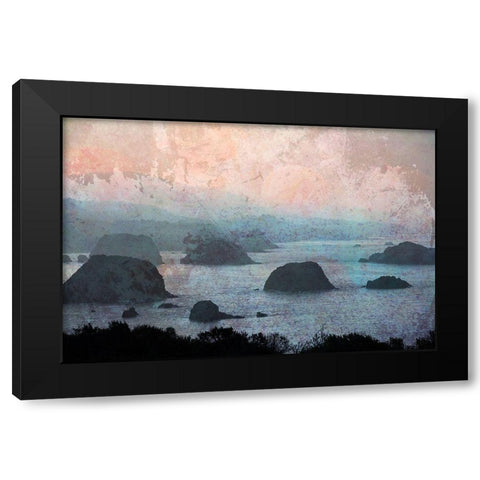 Kindred Spirits Black Modern Wood Framed Art Print with Double Matting by Ruest, Liz
