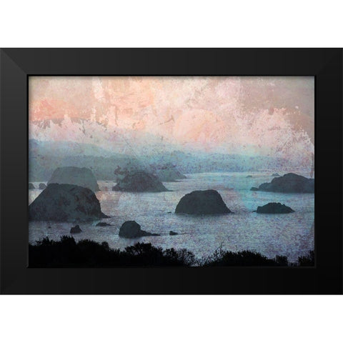 Kindred Spirits Black Modern Wood Framed Art Print by Ruest, Liz