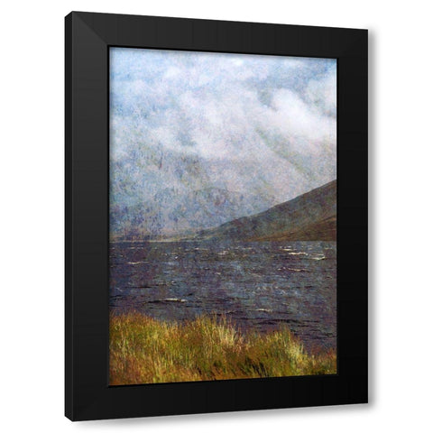 Loch Maree Black Modern Wood Framed Art Print with Double Matting by Ruest, Liz