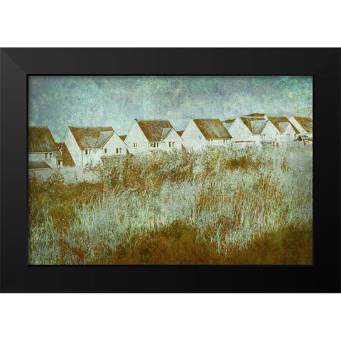 Retreat Black Modern Wood Framed Art Print by Ruest, Liz
