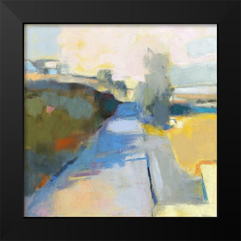 Marginal Way Black Modern Wood Framed Art Print by Robbins, Kathleen