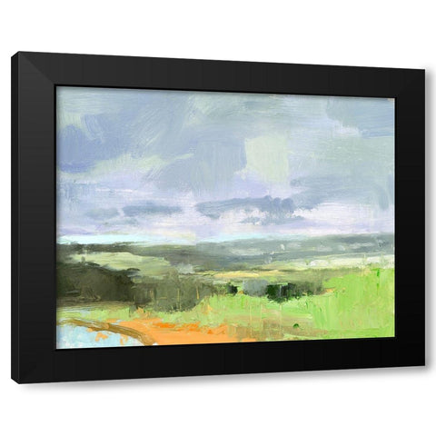 Ogunquit Looking Towards The Dunes Black Modern Wood Framed Art Print by Robbins, Kathleen