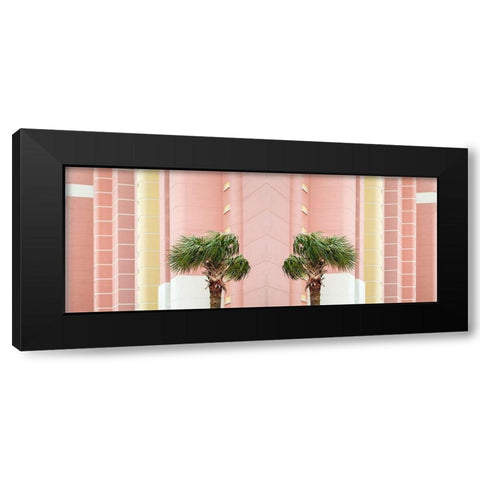 Two Palms Black Modern Wood Framed Art Print by Ryan, Brooke T.