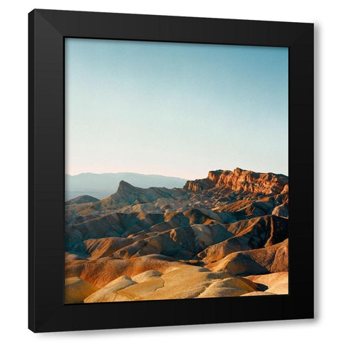 Afternoon in Death Valley Black Modern Wood Framed Art Print with Double Matting by Rapson, Sol