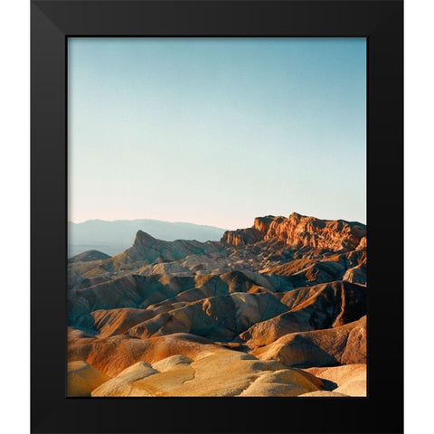 Afternoon in Death Valley Black Modern Wood Framed Art Print by Rapson, Sol