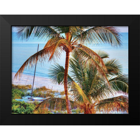 Colors of Florida Black Modern Wood Framed Art Print by Reed, Jack