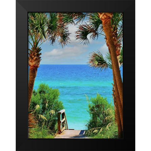 Stairs Black Modern Wood Framed Art Print by Reed, Jack