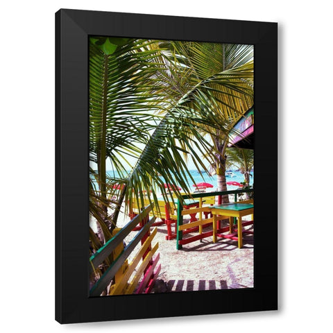 Happy Day Black Modern Wood Framed Art Print with Double Matting by Reed, Jack