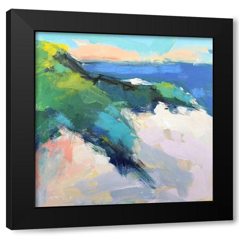 Dune Black Modern Wood Framed Art Print with Double Matting by Railsback, Page Pearson