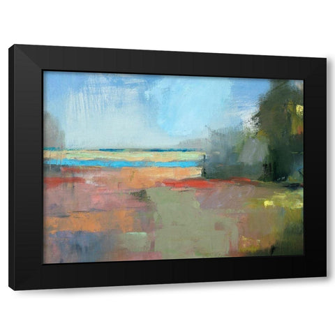 Beach Plum Farm 2 Black Modern Wood Framed Art Print by Robbins, Kathleen