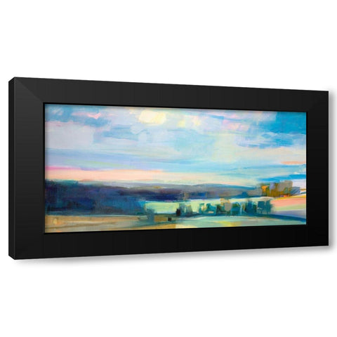 Scamman Farm 1 Black Modern Wood Framed Art Print by Robbins, Kathleen