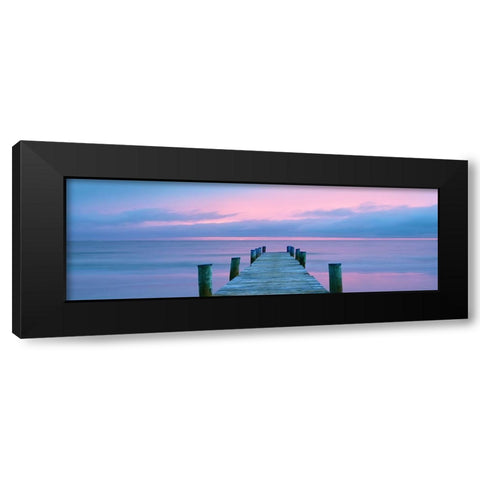 Into Infinity Black Modern Wood Framed Art Print by Reed, Jack