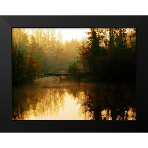 Marcels Hidden Treasure Black Modern Wood Framed Art Print by Rickenbacher, John W.