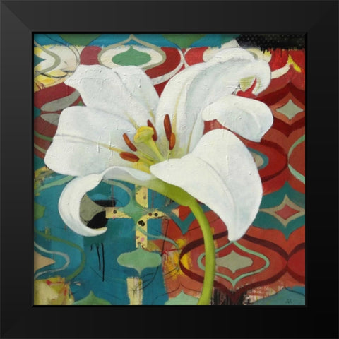 In the Spotlight Black Modern Wood Framed Art Print by Rasmusson, Jennifer