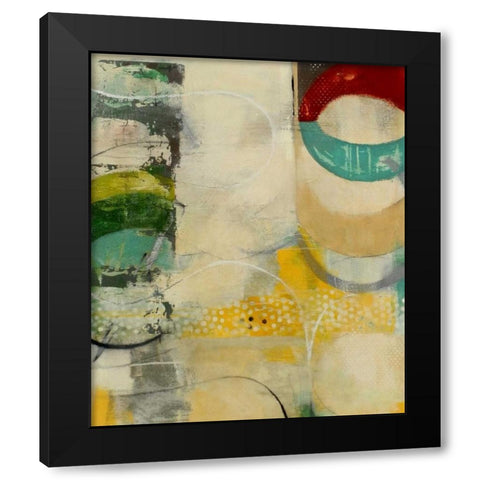 Transparency Black Modern Wood Framed Art Print with Double Matting by Rasmusson, Jennifer