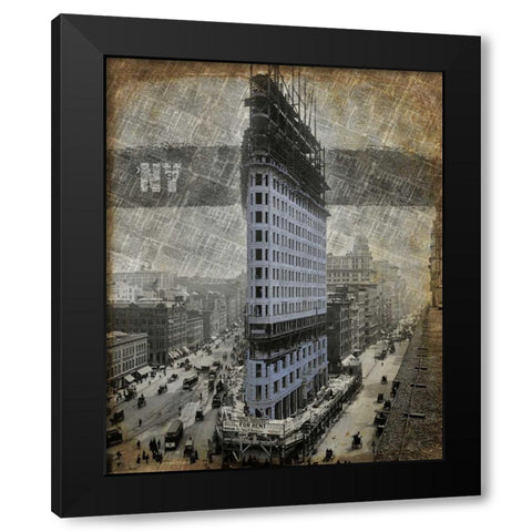 New York I Black Modern Wood Framed Art Print by Roberts, Art