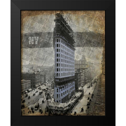 New York I Black Modern Wood Framed Art Print by Roberts, Art