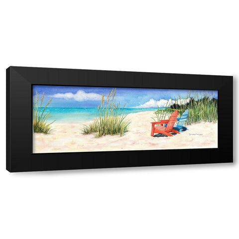 Happiness Isâ€¦ Black Modern Wood Framed Art Print with Double Matting by Reichow, Christine
