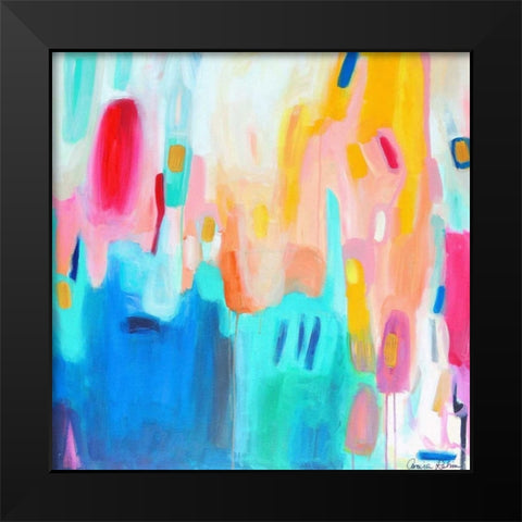 Airport Road Black Modern Wood Framed Art Print by Rahim, Amira