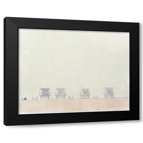 Four Black Modern Wood Framed Art Print with Double Matting by Soffia, Myan