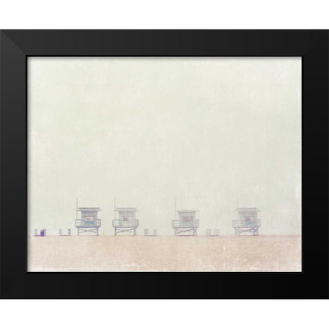 Four Black Modern Wood Framed Art Print by Soffia, Myan