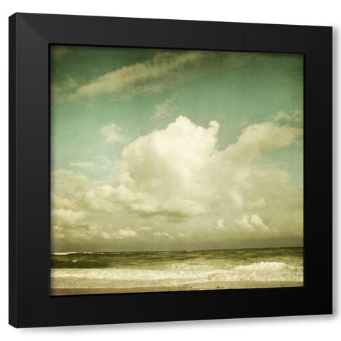 Why Dont Clouds Fall from the Sky Black Modern Wood Framed Art Print by Suchocki, Irene