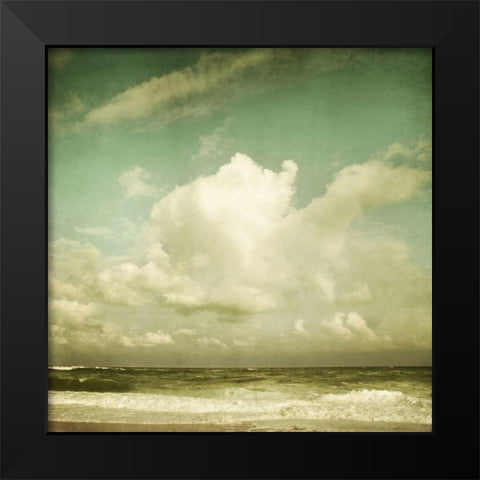Why Dont Clouds Fall from the Sky Black Modern Wood Framed Art Print by Suchocki, Irene
