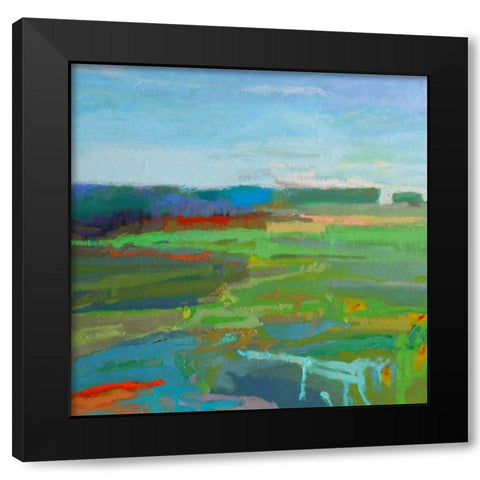 Vinalhaven #5 Black Modern Wood Framed Art Print by Schmidt, Jane