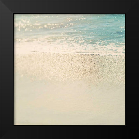 Del Mar Black Modern Wood Framed Art Print by Soffia, Myan