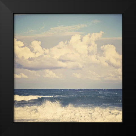 Out to Sea Black Modern Wood Framed Art Print by Suchocki, Irene
