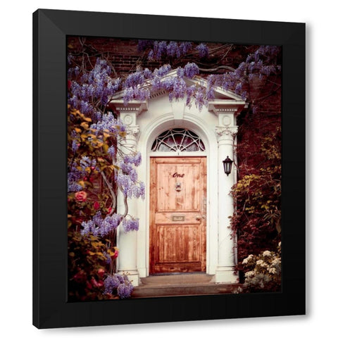 Dream Home Black Modern Wood Framed Art Print with Double Matting by Suchocki, Irene