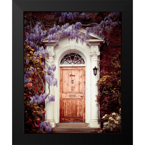 Dream Home Black Modern Wood Framed Art Print by Suchocki, Irene