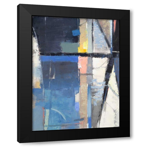 Woodlands No. 63 Black Modern Wood Framed Art Print by Slonim, David Michael