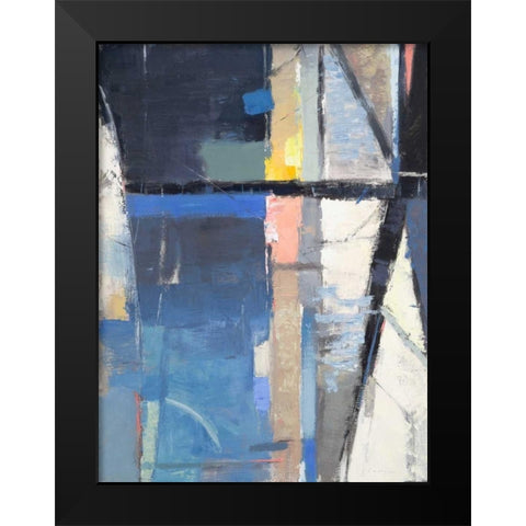 Woodlands No. 63 Black Modern Wood Framed Art Print by Slonim, David Michael