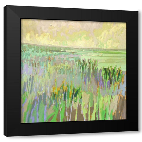 Lake Shore III Black Modern Wood Framed Art Print by Schmidt, Jane
