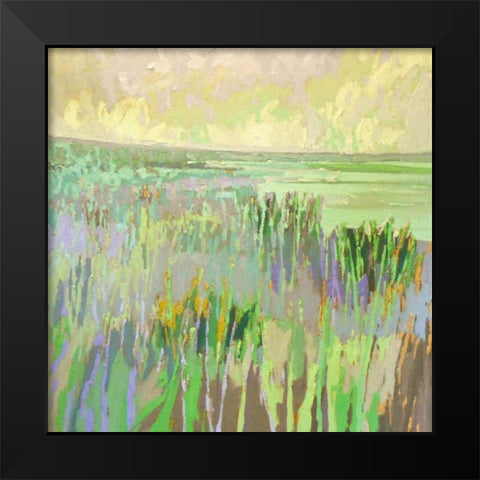 Lake Shore III Black Modern Wood Framed Art Print by Schmidt, Jane