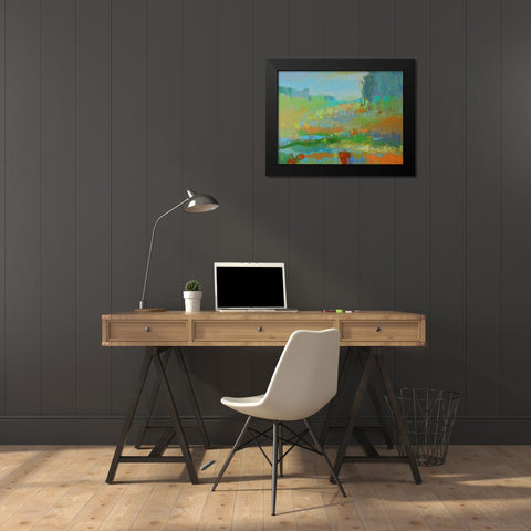 Southern View II Black Modern Wood Framed Art Print by Schmidt, Jane