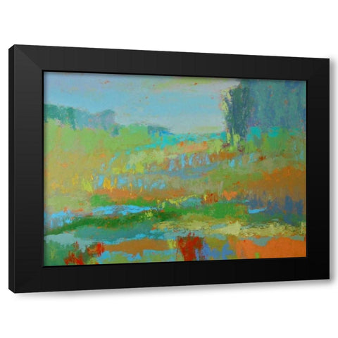Southern View II Black Modern Wood Framed Art Print by Schmidt, Jane