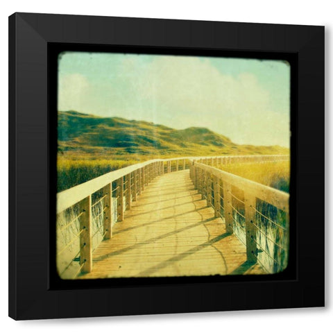 Start Where You Are Black Modern Wood Framed Art Print with Double Matting by Suchocki, Irene