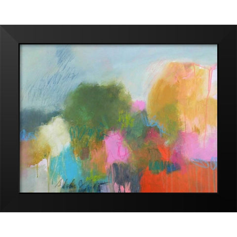 A Day at the Coast 0.2 Black Modern Wood Framed Art Print by Schueler, Anna