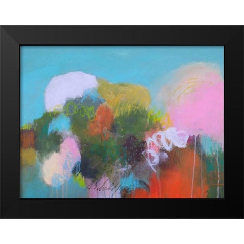 A Day at the Coast 0.3 Black Modern Wood Framed Art Print by Schueler, Anna