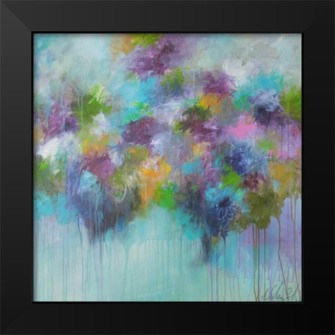 DonÃ¢â‚¬â„¢t Hold Back The Feeling Black Modern Wood Framed Art Print by Schueler, Anna