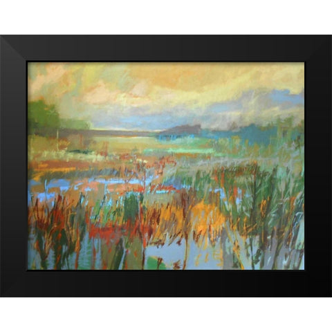 Marsh in May Black Modern Wood Framed Art Print by Schmidt, Jane